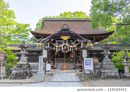 Summer Kyoto Fujimori Shrine Main Hall 128584452