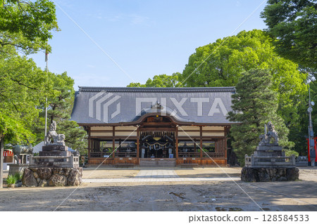 夏季京都藤森神社拜殿 128584533
