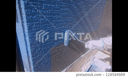 外牆塗料 128584989