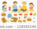 野餐插圖素材集 128585240