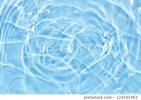 Water gel wave blue summer texture background Water gel wave blue summer texture background 128585463