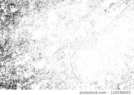 Abstract grunge black and white distressed texture background 128586003