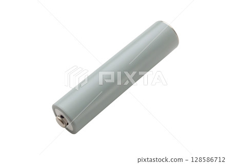 AAA alkaline battery isolated on white background 128586712