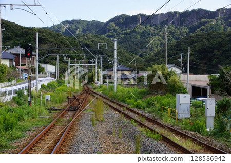 Scenery of the Uchibo Line around Hamakanaya Station (Nokogiriyama) Scenery of the Uchibo Line around Hamakanaya Station (Nokogiriyama) 128586942