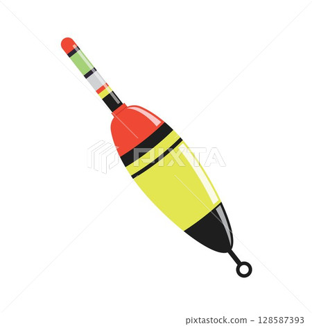 fishing float cartoon vector illustration element design template web fishing float cartoon vector illustration element design template web 128587393