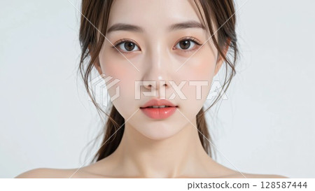 Beautiful woman beauty 128587444