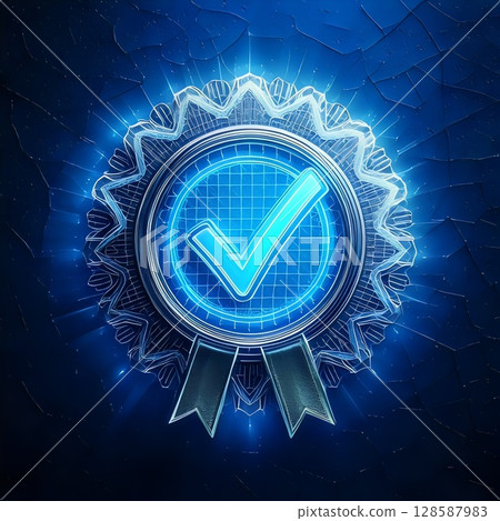 abstract background with silver metallic frame 128587983