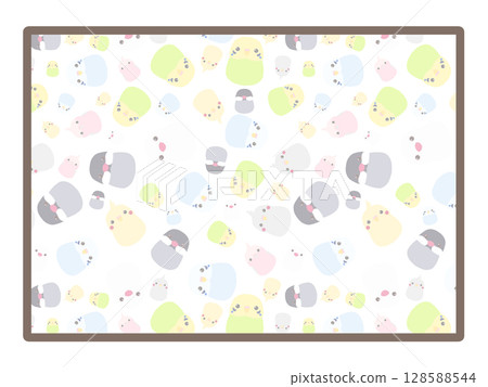鳥方形框架 鳥方形框架 128588544