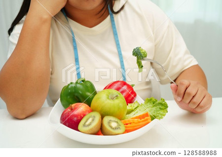 Diet healthy food eating for good health. 128588988