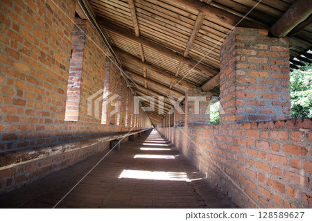 Exploring the historic architectural beauty of passage in kremlin of Nizhny Novgorod, Russia Exploring the historic architectural beauty of passage in kremlin of Nizhny Novgorod, Russia 128589627