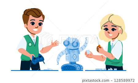 ai technology robotics school education vector ai technology robotics school education vector 128589972