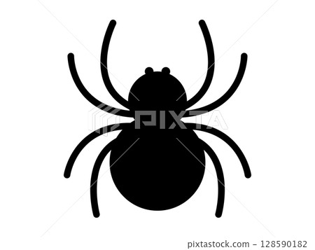 Spider icon monotone Spider icon monotone 128590182