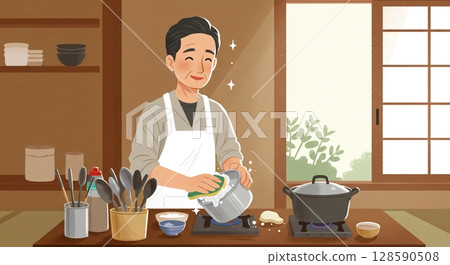 快速又小心！餐廳廚房洗碗的專業技巧 128590508