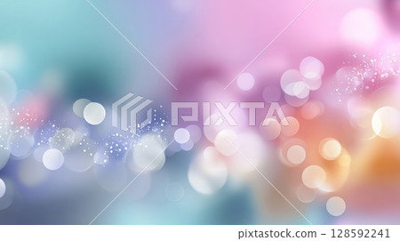 Colorful abstract bokeh background with soft pastel hues and light effects. Colorful abstract bokeh background with soft pastel hues and light effects. 128592241