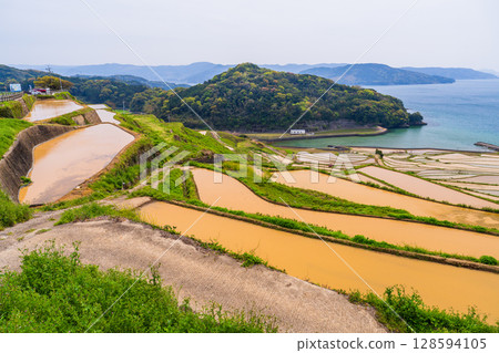 Nagasaki Prefecture: Tsuchiya Rice Terraces: A Primitive Japanese Landscape Nagasaki Prefecture: Tsuchiya Rice Terraces: A Primitive Japanese Landscape 128594105