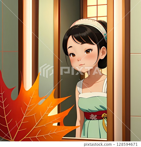 女生 女孩 女性 128594671