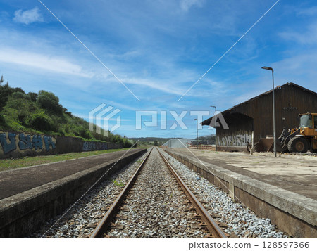 Portuguese railway lines 128597366