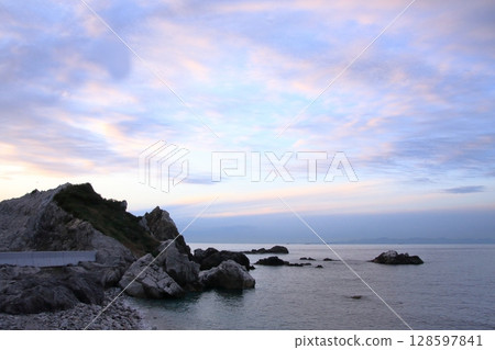 和歌山縣白堊懸崖的白崎海洋公園 128597841