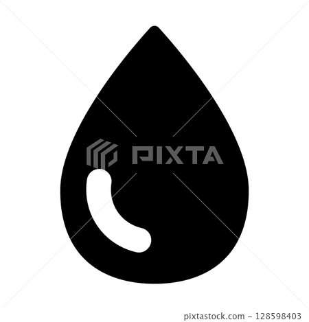 Water drop icon 128598403