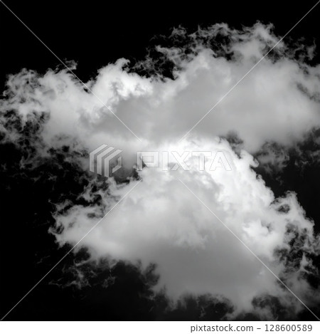 White Clouds Against a Black Sky 128600589