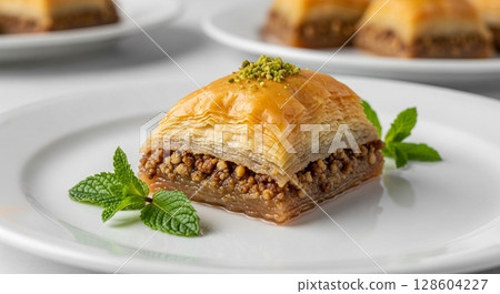 果仁蜜餅/paxlava/果仁蜜餅/英語 128604227