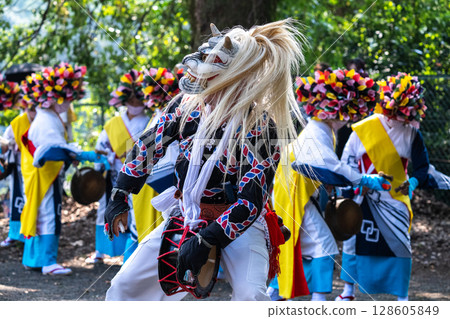 Traditional performing art of Hizen Saga: Menbukatsu 128605849