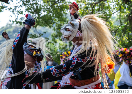 Traditional performing art of Hizen Saga: Menbukatsu 128605853