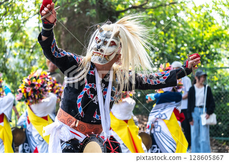 Traditional performing art of Hizen Saga: Menbukatsu 128605867