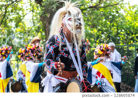 Traditional performing art of Hizen Saga: Menbukatsu 128605874