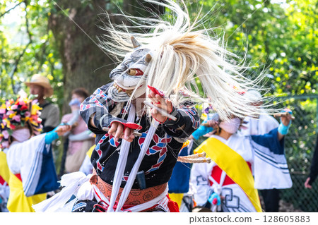 Traditional performing art of Hizen Saga: Menbukatsu 128605883