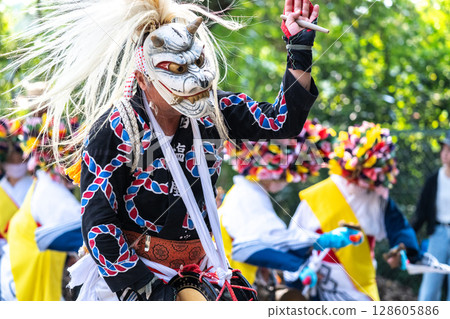 Traditional performing art of Hizen Saga: Menbukatsu 128605886