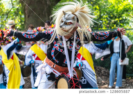 Traditional performing art of Hizen Saga: Menbukatsu 128605887