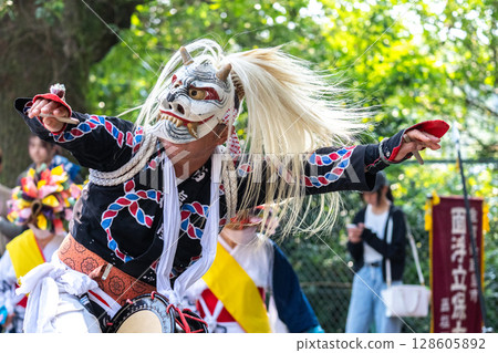 Traditional performing art of Hizen Saga: Menbukatsu 128605892