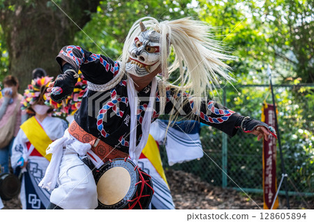 Traditional performing art of Hizen Saga: Menbukatsu 128605894