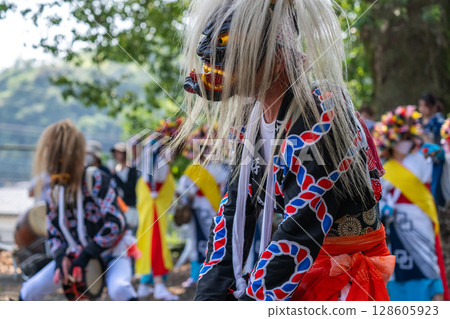 Traditional performing art of Hizen Saga: Menbukatsu 128605923