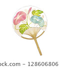 Morning glory fan 128606806