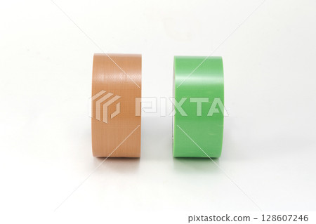 美紋膠帶和包裝膠帶 美紋膠帶和包裝膠帶 128607246