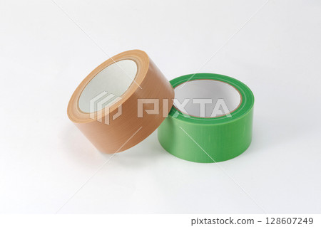 Masking tape and packing tape 128607249