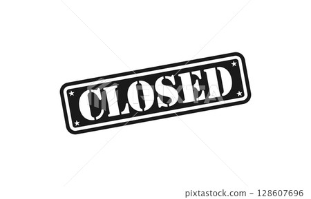 Closed Stamp 128607696