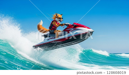 福克斯噴射滑雪 128608019