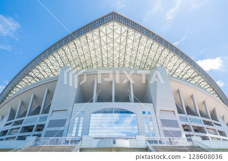 "Saitama Prefecture" Saitama Stadium 2002 scenery in summer "Saitama Prefecture" Saitama Stadium 2002 scenery in summer 128608036