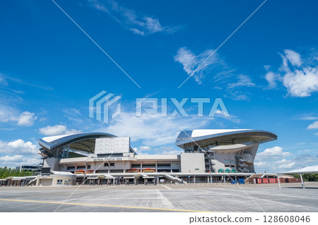 "Saitama Prefecture" Saitama Stadium 2002 scenery in summer "Saitama Prefecture" Saitama Stadium 2002 scenery in summer 128608046