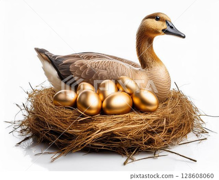 鵝和金蛋 128608060
