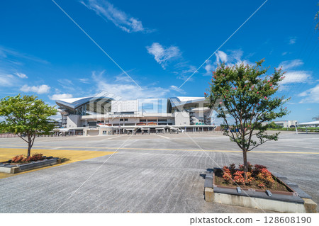 "Saitama Prefecture" Saitama Stadium 2002 Summer Scene South Plaza "Saitama Prefecture" Saitama Stadium 2002 Summer Scene South Plaza 128608190