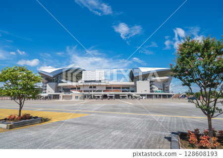 "Saitama Prefecture" Saitama Stadium 2002 Summer Scene South Plaza "Saitama Prefecture" Saitama Stadium 2002 Summer Scene South Plaza 128608193