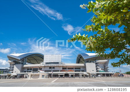 "Saitama Prefecture" Saitama Stadium 2002 Summer Scene South Plaza "Saitama Prefecture" Saitama Stadium 2002 Summer Scene South Plaza 128608195