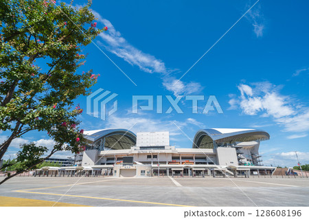 "Saitama Prefecture" Saitama Stadium 2002 Summer Scene South Plaza "Saitama Prefecture" Saitama Stadium 2002 Summer Scene South Plaza 128608196