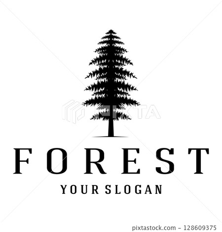 simple pine or fir tree logo,evergreen.for pine forest,adventurers,camping,nature,badges and business.vector simple pine or fir tree logo,evergreen.for pine forest,adventurers,camping,nature,badges and business.vector 128609375