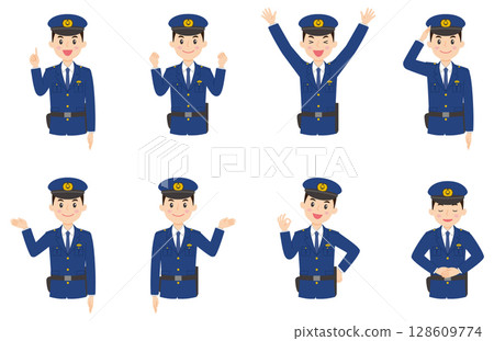 警官上半身2 128609774