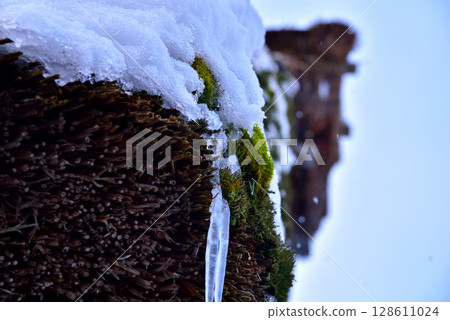 Gifu Prefecture Winter Shirakawa-go 128611024